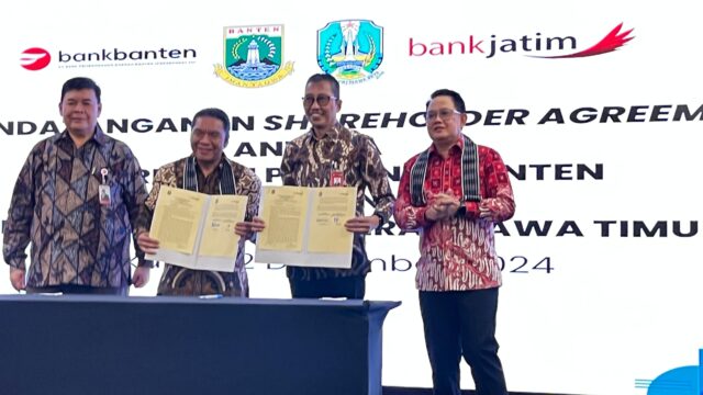 Al Muktabar Optimis Bank Banten Semakin Kuat, KUB dengan Bank Jatim Masuki SHA