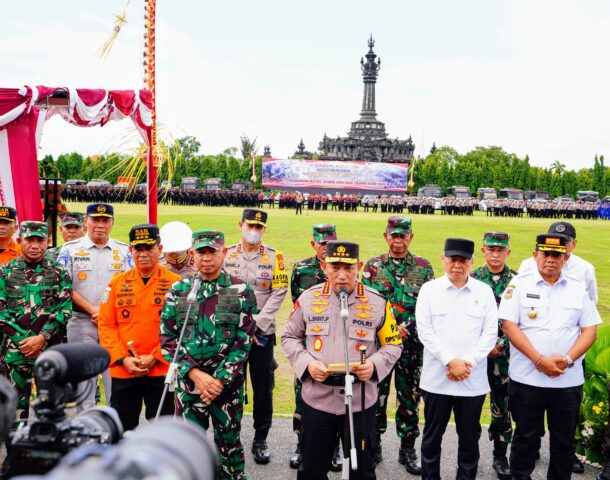 Kapolri dan Panglima TNI Pimpin Operasi Lilin 2024 untuk Pengamanan Natal dan Tahun Baru