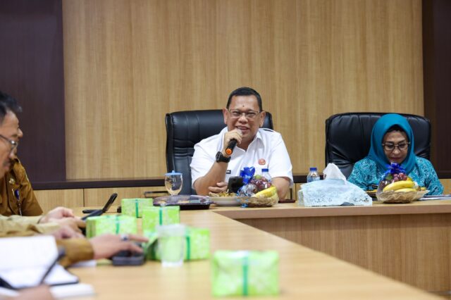 Rakor Bersama TP PKK Provinsi Banten, Pj Gubernur Banten A Damenta : Bersama Selesaikan Program Kerja