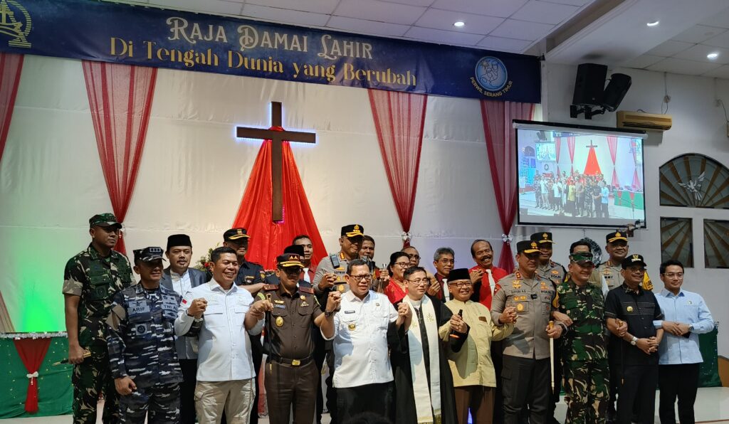 Forkopimda Kota Serang Tinjau Gereja dan Pos Pelayanan untuk Pastikan Keamanan Natal