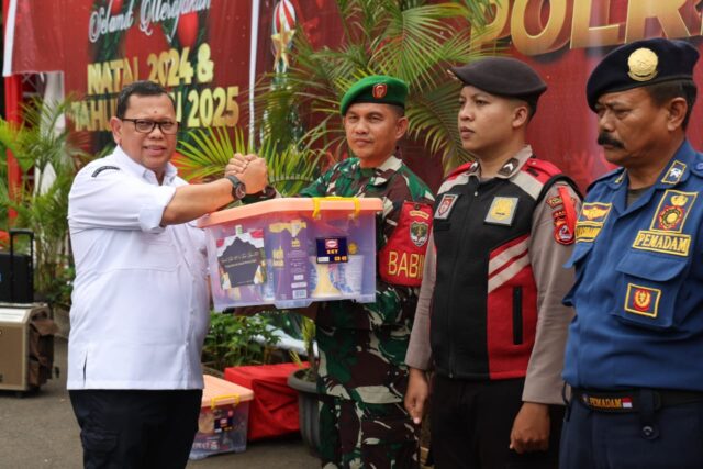 Pj Gubernur Banten A Damenta Tinjau Pospam Polresta Tangerang