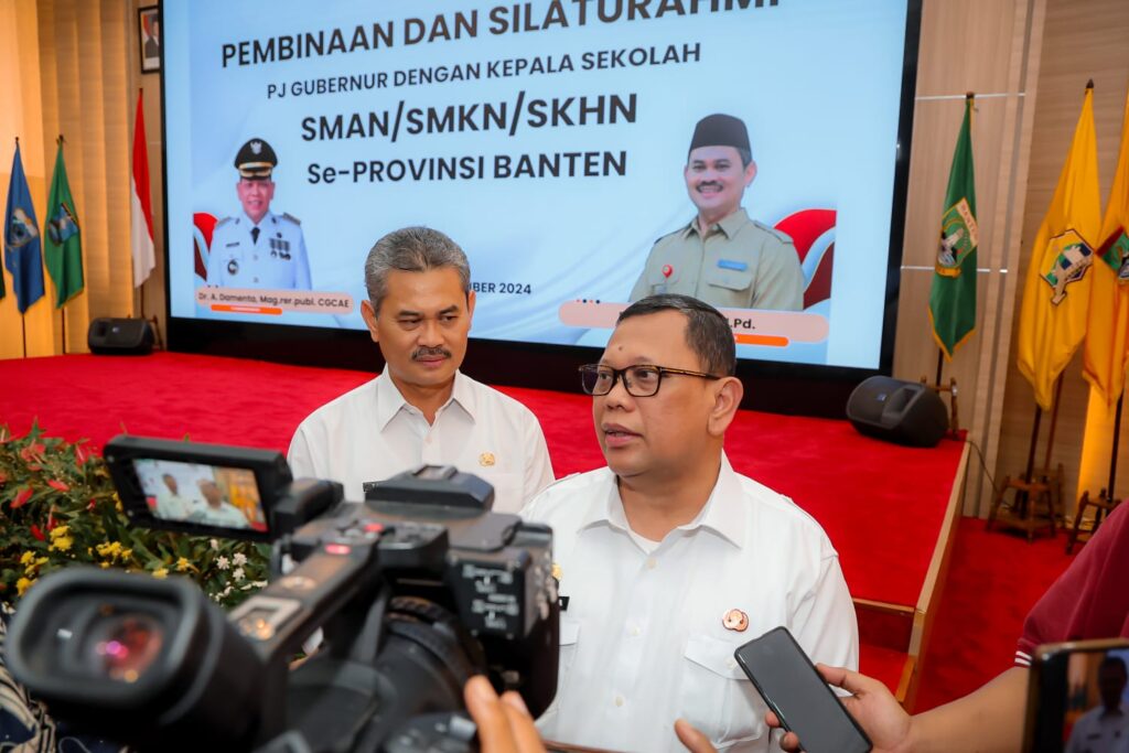 Pj Gubernur Banten A Damenta : Kepsek Harus Miliki Inovasi Pengajaran Pj Gubernur Banten A Damenta : Kepsek Harus Miliki Inovasi Pengajaran
