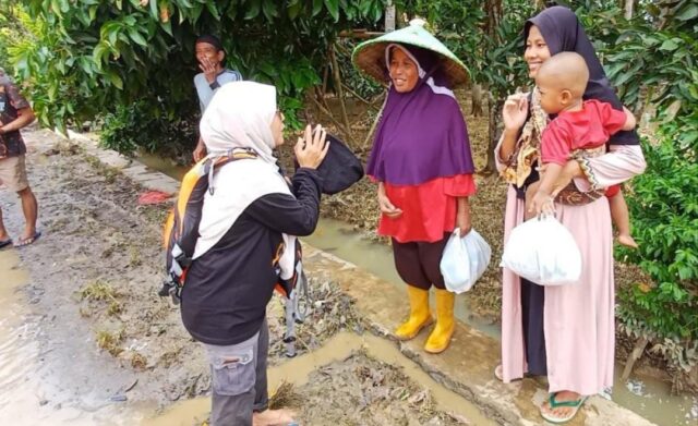 DPD Perhiptani Kabupaten Pandeglang Bantu Warga Pandeglang Terdampak Banjir