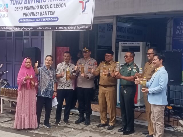 Pomindo Resmi Hadir Pertama di Cilegon, Perluas Distribusi Minyak Goreng Berkualitas