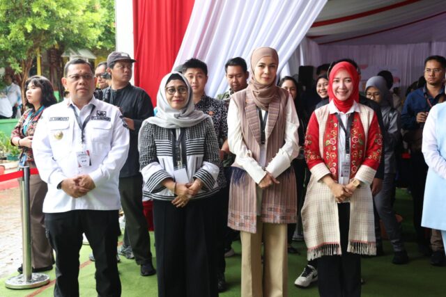 Pj Gubernur Banten Sambut Kunjungan Istri Wapres RI Selvi Gibran Rakabuming Bersama Seruni Kabinet Merah Putih