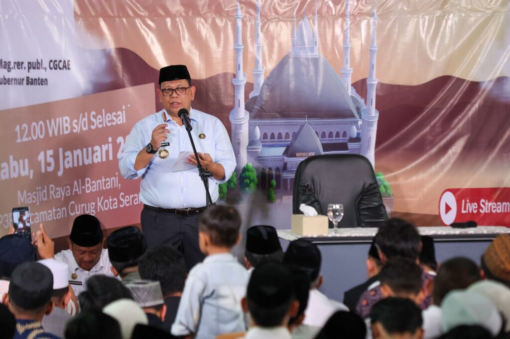 Tabligh Akbar Peringati Isra Mi’raj, Pemprov Banten Ajak Warga Teladani Rasulullah Tabligh Akbar Peringati Isra Mi’raj, Pemprov Banten Ajak Warga Teladani Rasulullah