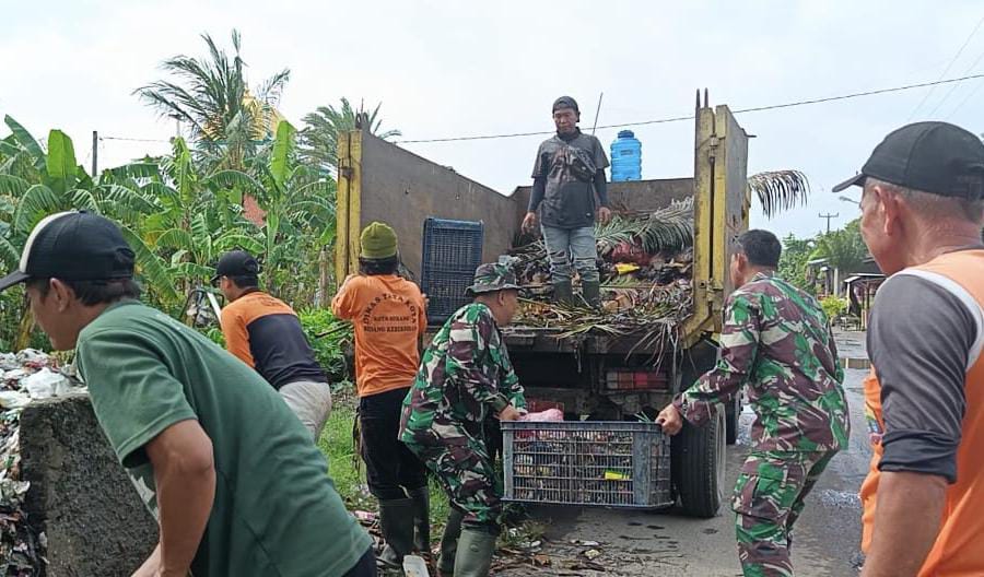 Kodim 0602/Serang Gandeng DLH Kota Serang Bersinergi Wujudkan Lingkungan Bersih dan Sehat