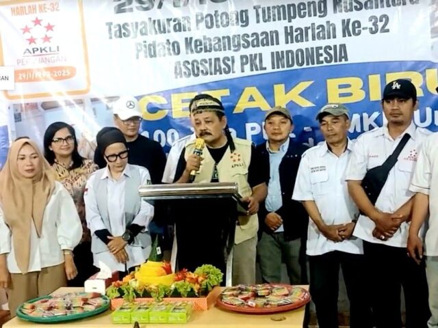 Harlah Ke-32, dr Ali Mahsun ATMO: Kembalikan Peran Penting PKL Indonesia Sebagai Mutiara Bangsa