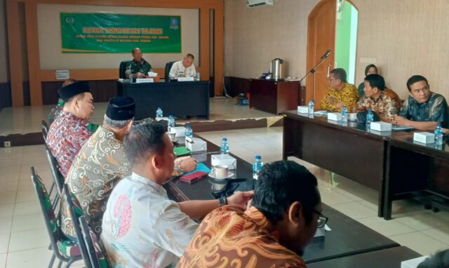 Kodim 0602/Serang Gelar Rakor Persiapan TMMD Ke-124 Tahun 2025