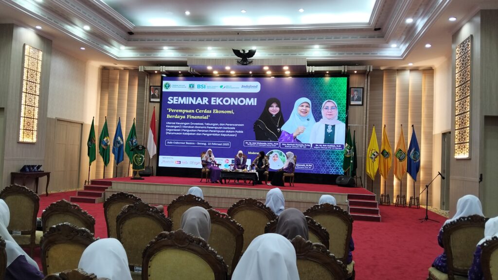 WI Banten Gelar Seminar Ekonomi, Perempuan Cerdas Finansial dan Berdaya Politik WI Banten Gelar Seminar Ekonomi, Perempuan Cerdas Finansial dan Berdaya Politik