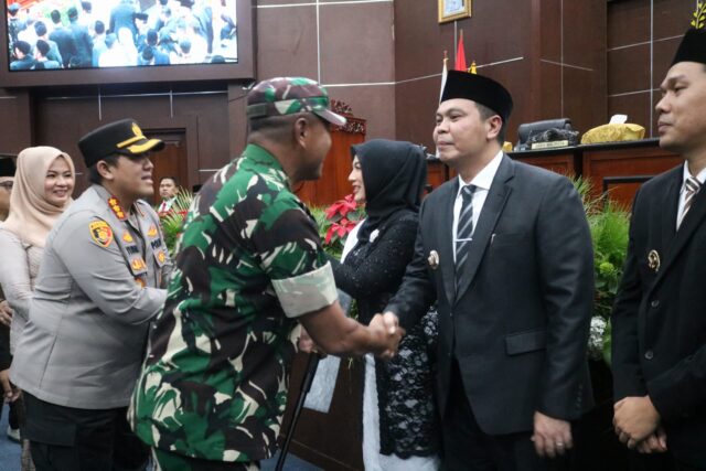 Hadiri Serah Terima Jabatan Walikota Serang, Dandim 0602 : Pentingnya Kolaborasi Forkopimda