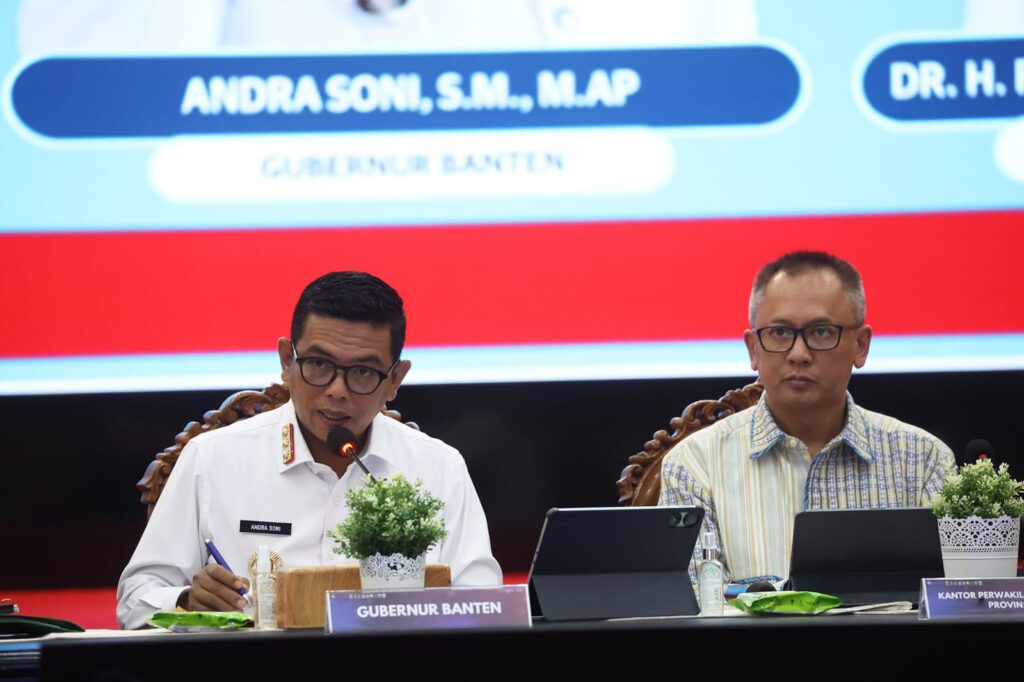 Jelang Lebaran, Andra Soni Ajak Kepala Daerah se-Provinsi Banten Antisipasi Lonjakan Harga dan Ketersediaan Barang