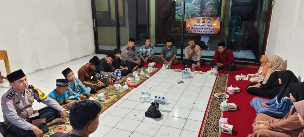 Raih Keberkahan Bulan Suci Ramadhan Polsek Kragilan Bukber Bareng Yatim-piatu dan Dhuafa