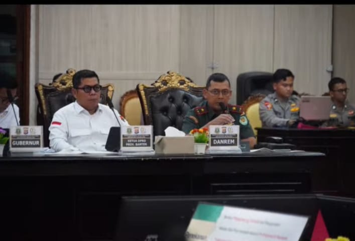 Danrem 064/MY Hadiri Rakor Lintas Sektoral Pengamanan Mudik Idul Fitri