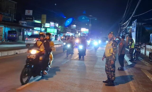 Kodim 0602/Serang Kerahkan Babinsa Bantu Pengamanan Jelang Idul Fitri