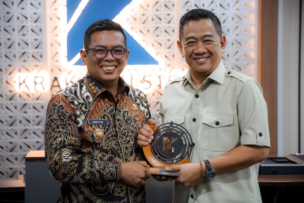 Gubernur Banten Dorong Kolaborasi Ekonomi dengan Krakatau Steel Gubernur Banten Dorong Kolaborasi Ekonomi dengan Krakatau Steel
