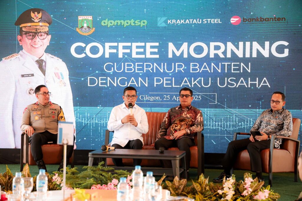 Andra Soni Ajak Pelaku Usaha Memanfaatkan Layanan Keuangan Bank Banten