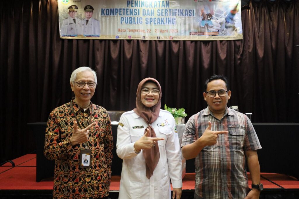 Dispar Banten Dorong Profesionalisme Pelaku Ekraf Lewat Sertifikasi Public Speaking Dispar Banten Dorong Profesionalisme Pelaku Ekraf Lewat Sertifikasi Public Speaking