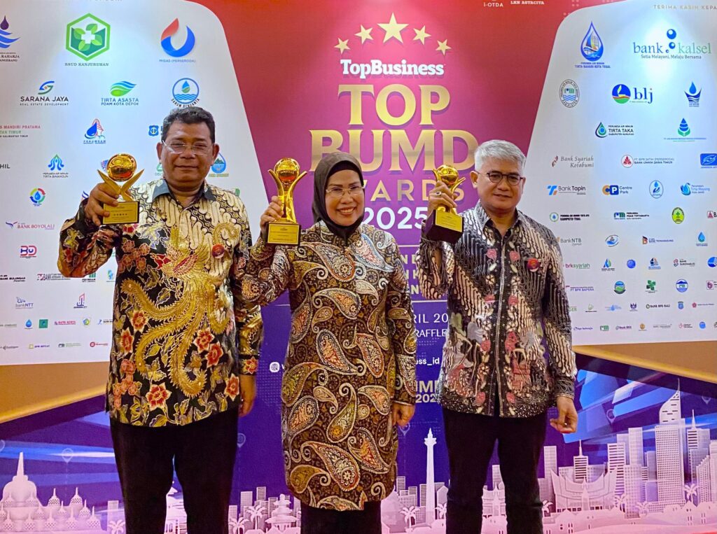 Tujuh Kali Berturut, Ratu Tatu Raih Penghargaan Top Pembina BUMD