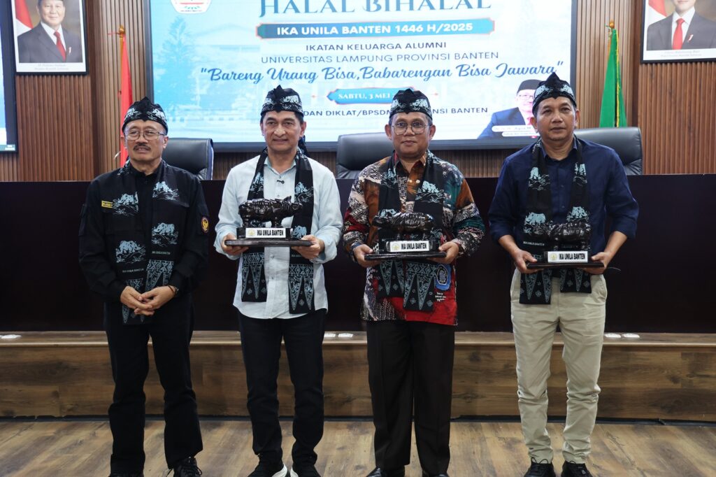 Wagub Banten Dimyati Hadiri Halal Bihalal IKA Unila Provinsi Banten Wagub Banten Dimyati Hadiri Halal Bihalal IKA Unila Provinsi Banten