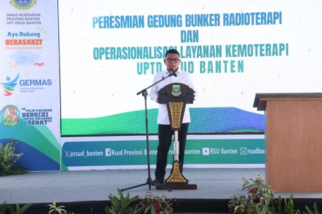 Resmikan Gedung Radioterapi, Andra Soni: Langkah RSUD Banten Menuju RS Rujukan Regional Unggul