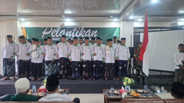 MWC NU Menes Resmi Dilantik, Menghidupkan Kembali Spirit Perjuangan Nahdlatul Ulama