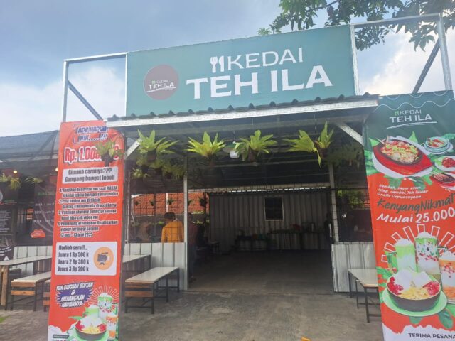 Kedai Teh Ila Hadir di Bonakarta, Sajikan Pecak Bandeng dan Es Oyen Khas Durian