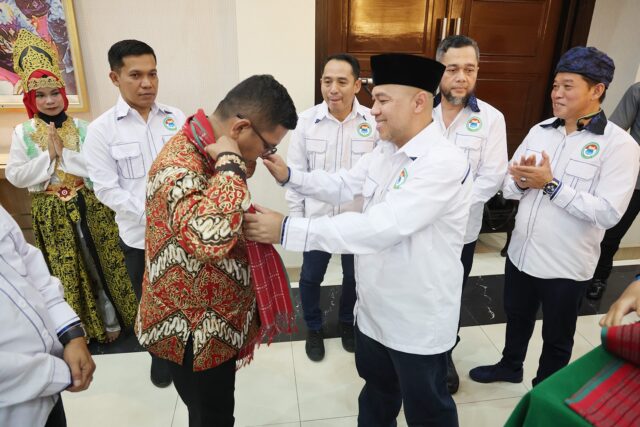 Optimalisasi Perkebunan Sawit, Andra Soni Terima Kunjungan Rombongan PTPN IV