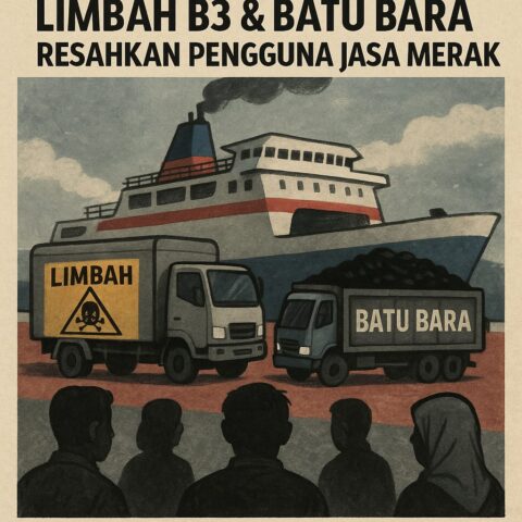 Campur Muatan Berbahaya dan Penumpang, Pelabuhan Merak Abaikan Aturan Keselamatan