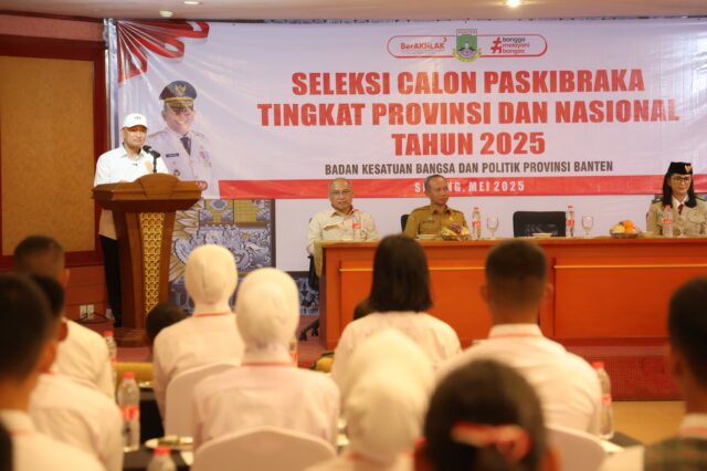 Buka Seleksi Paskibraka 2025, Wagub Banten : Tidak Ada Titipan