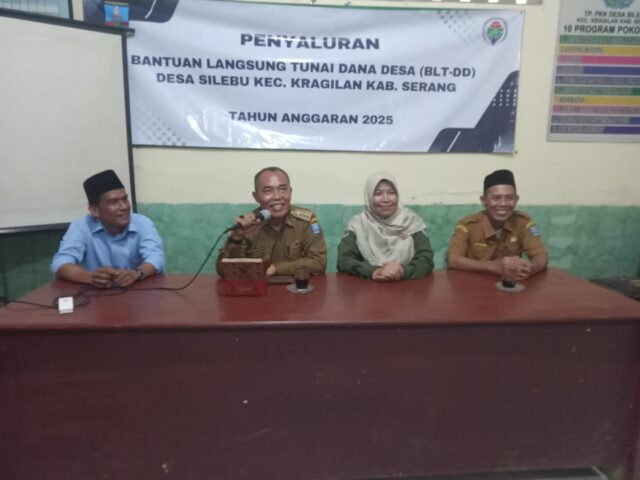 Pemdes Silebu Salurkan BLT Dana Desa kepada 20 KPM