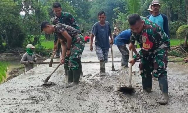 Satgas TMMD ke-124 Kodim 0602/Serang Segera Rampungkan Pembangunan Jembatan dan Jalan di Kragilan