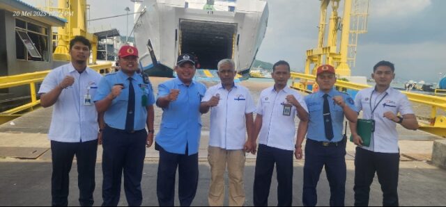 Gedung bundar KSOP kelas I Banten Jadi Pusat Kendali Keselamatan Pelayaran di Pelabuhan Merak