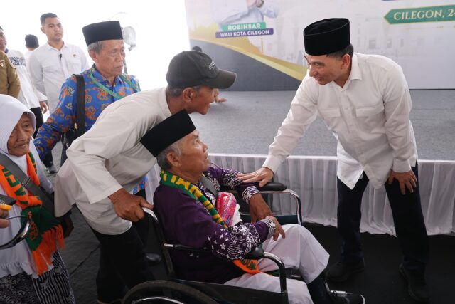 Wagub Banten Lepas Jamaah Haji Kloter 54 JKG Kota Cilegon
