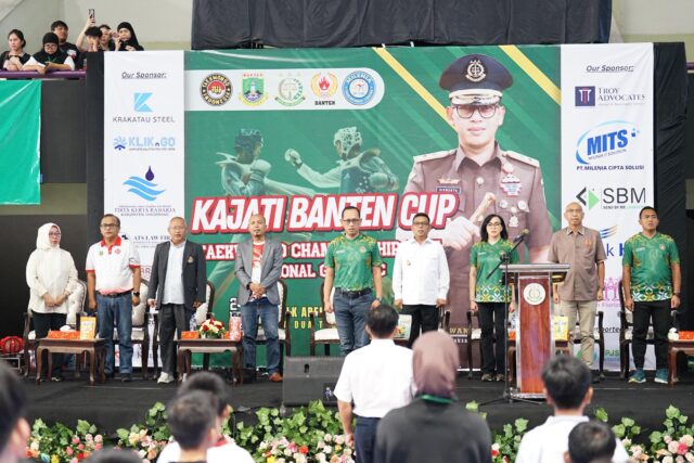 Kejuaraan Taekwondo Kajati Banten Cup 2025 Resmi Dibuka, Diikuti 920 Peserta dari Berbagai Daerah