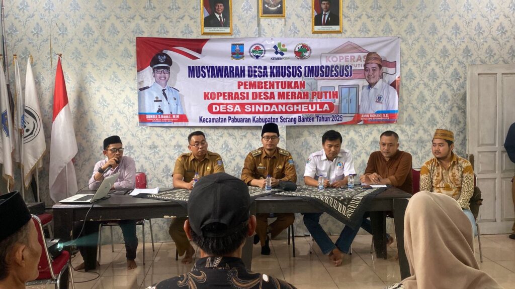 Desa Sindangheula Bentuk Koperasi Merah Putih, Dorong Kemandirian Ekonomi Warga Desa Sindangheula Bentuk Koperasi Merah Putih, Dorong Kemandirian Ekonomi Warga