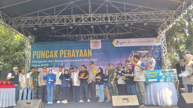 Merayakan May Day, Pemprov Banten Janjikan Pendidikan Gratis dan Peningkatan Kesejahteraan Buruh