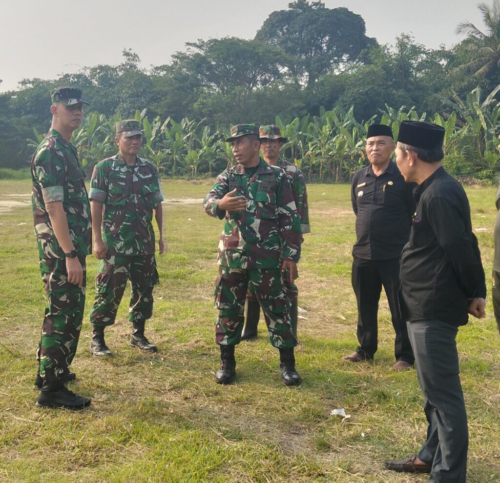 Dandim Serang Tinjau Kegiatan Pra-TMMD Kodim 0602/Serang ke-124 di Desa Silebu