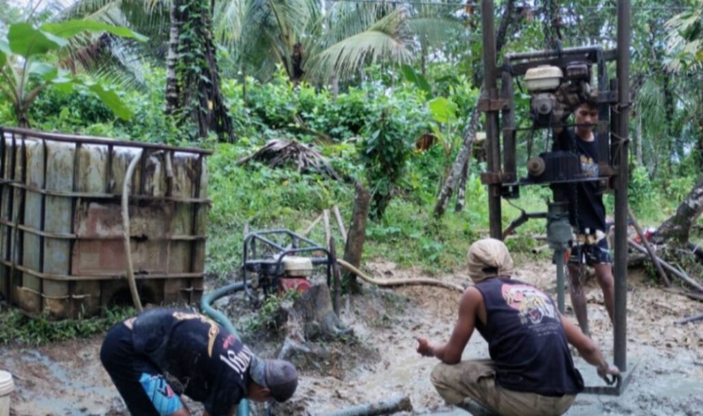 Gunakan Anggaran DD TA 2025 Pemdes Curug Bangunkan Sumur Bor, Kades Curug: Penuhi Kebutuhan Air Bersih Warga,