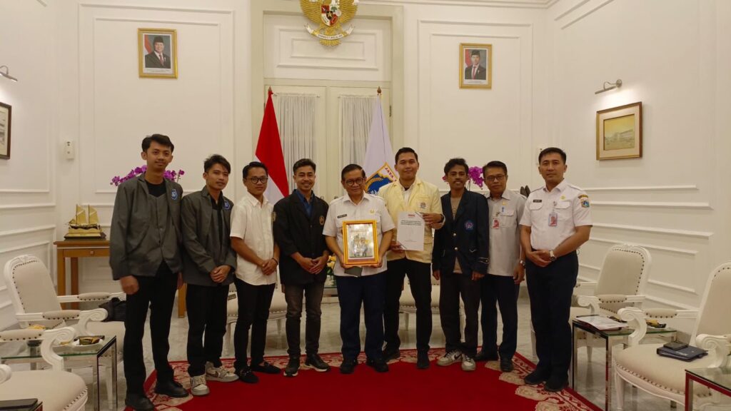 BEM Nusantara DKI Jakarta Audiensi Bersama Gubernur Pramono, Dorong Jakarta Menuju Kota Global BEM Nusantara DKI Jakarta Audiensi Bersama Gubernur Pramono, Dorong Jakarta Menuju Kota Global