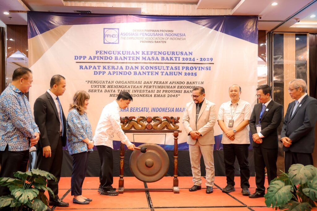 Wagub Banten Minta Apindo Petakan Jenis Usaha dan Permasalahan