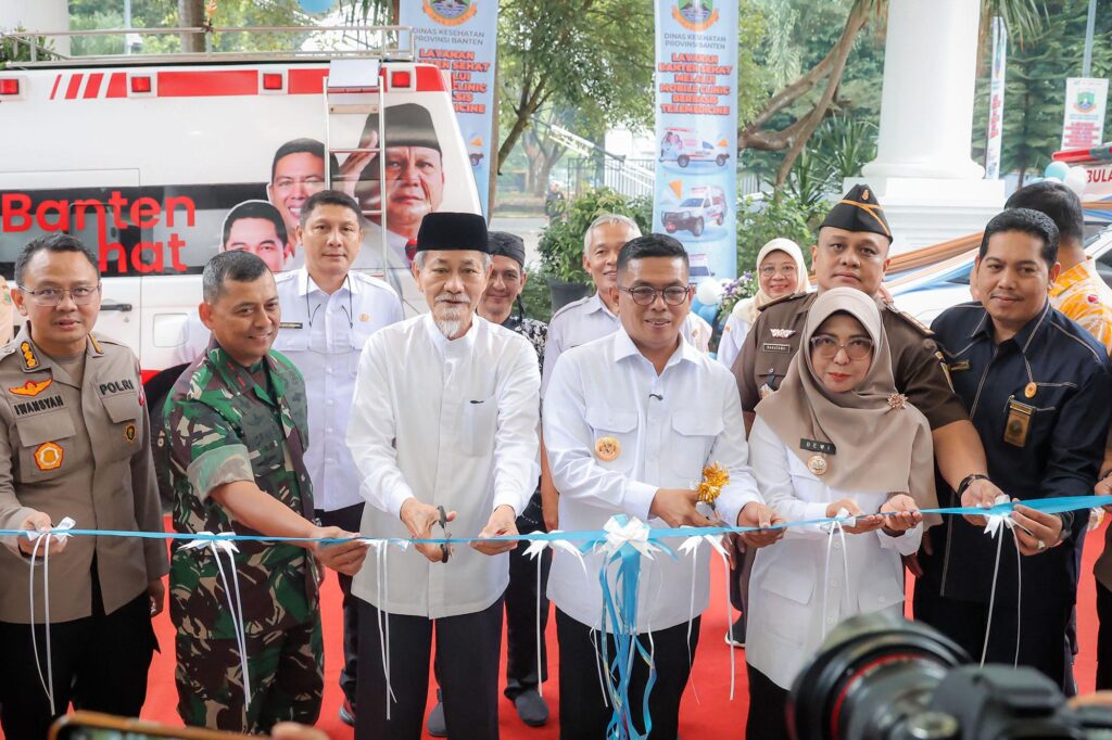 Misi Banten Sehat, Andra Soni Luncurkan Mobile Clinic Berbasis Telemedicine Misi Banten Sehat, Andra Soni Luncurkan Mobile Clinic Berbasis Telemedicine