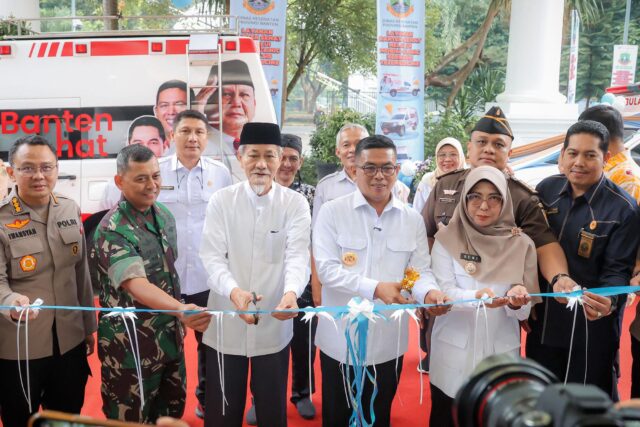Misi Banten Sehat, Andra Soni Luncurkan Mobile Clinic Berbasis Telemedicine