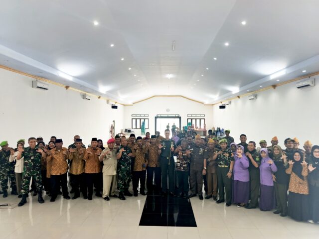 Kodim 0602/Serang Gelar Komsos Virtual, Teguhkan Peran Keluarga Besar TNI Jaga Keutuhan NKRI