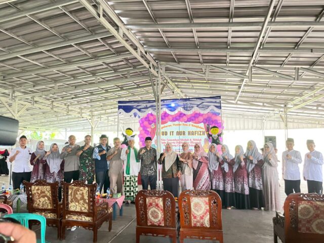 Danramil 2301/Cilegon Hadiri Tasyakuran Ikhtifalan TK Nur Hafizh