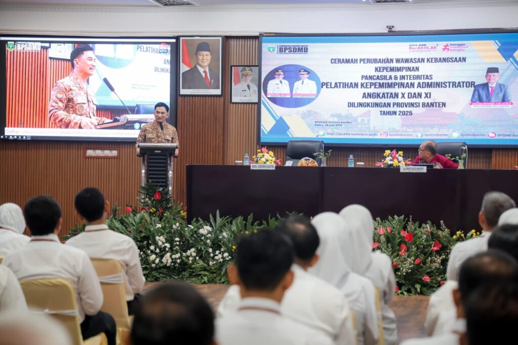 Wagub Banten : Aparatur Pemerintah Harus Berpegang Pada Pancasila Wagub Banten : Aparatur Pemerintah Harus Berpegang Pada Pancasila