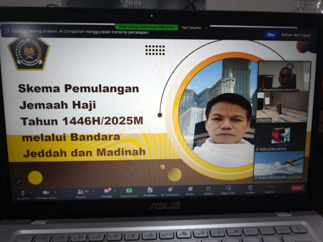 Baharkam Polri Ikuti Rapat Virtual Penyelenggaraan Haji 2025