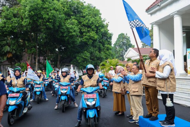 Gubernur Banten Lepas Kirab Bangga Kencana, Gaungkan Peran Keluarga Menuju Indonesia Emas