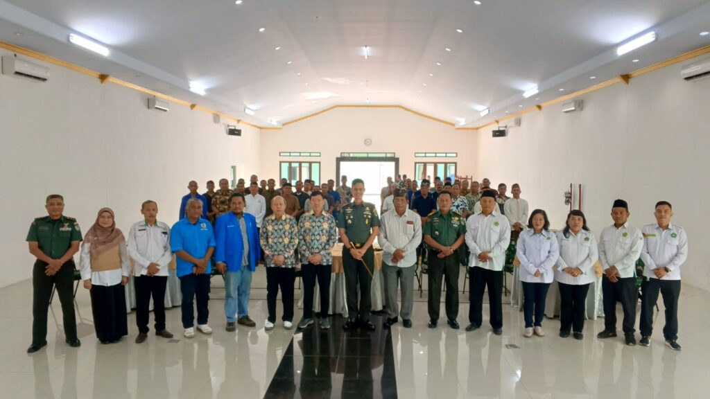 Kodim 0602/Serang Gelar Komsos, Bahas Ketahanan Pangan dan Persatuan