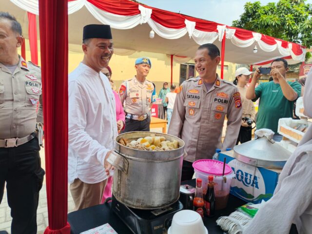 Polsek Cikande Gelar Bazar UMKM untuk Semarakkan HUT Bhayangkara ke-79